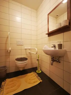 Ein Badezimmer in der Unterkunft Zuhause bei Aurora