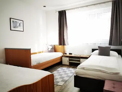 Ein Bett oder Betten in einem Zimmer der Unterkunft Zuhause bei Aurora