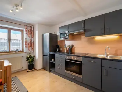 Küche/Küchenzeile in der Unterkunft Appartement Exenberger