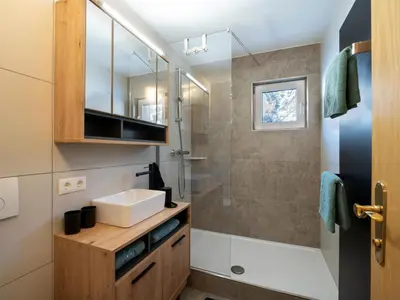 Ein Badezimmer in der Unterkunft Appartement Exenberger