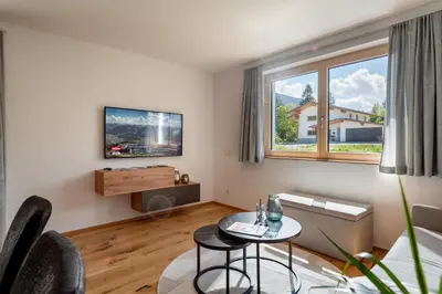 TV/Unterhaltungsangebot in der Unterkunft Chalet Gipfelblick