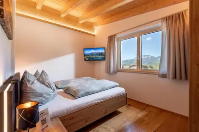 TV/Unterhaltungsangebot in der Unterkunft Chalet Gipfelblick