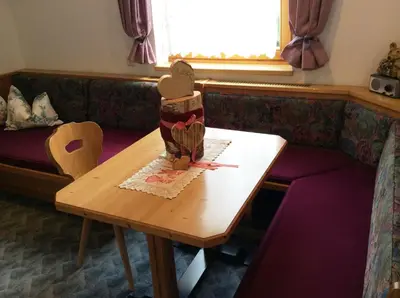 Ein Sitzbereich in der Unterkunft Der Klaushof