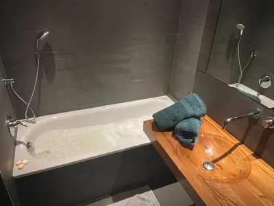 Ein Badezimmer in der Unterkunft Duxeranger D Top 3