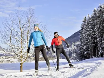 Apartment Neukirchen near Ski Slopes im Winter