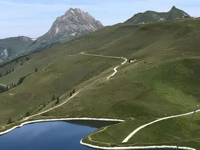 Naturlandschaft in der Nähe des Ferienhauses
