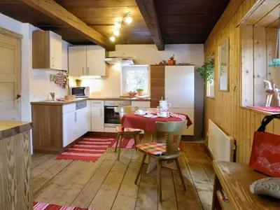 Küche/Küchenzeile in der Unterkunft Farmhouse in Hollersbach near KitzSki