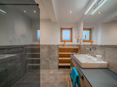Ein Badezimmer in der Unterkunft Apartment in Brixental near Hiking Trails