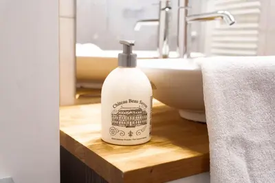 Ein Badezimmer in der Unterkunft Appartement zur Gemütlichkeit