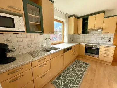 Küche/Küchenzeile in der Unterkunft Appartement Natalie