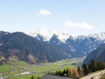 Naturlandschaft in der Nähe des Chalets