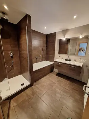 Ein Badezimmer in der Unterkunft MountApart Ski in - Ski out