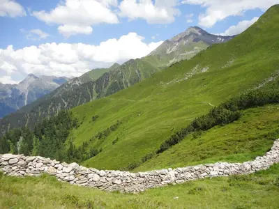 Naturlandschaft in der Nähe der Ferienwohnung