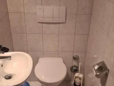 Ein Badezimmer in der Unterkunft Haus Mees