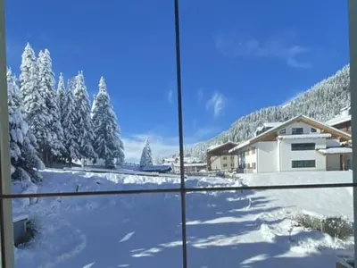 Haus Mees im Winter