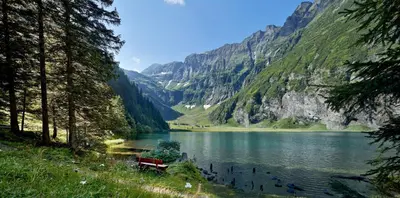 Naturlandschaft in der Nähe der Ferienwohnung