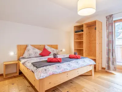 Ein Bett oder Betten in einem Zimmer der Unterkunft Kraftplatz am Litzlhof