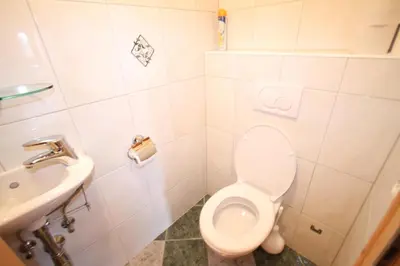 Ein Badezimmer in der Unterkunft Ferienwohnung Königsleiten 37 - Top 1