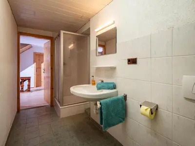 Ein Badezimmer in der Unterkunft Urlaub am Stoffenhof