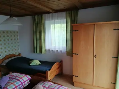 Ein Bett oder Betten in einem Zimmer der Unterkunft Apartments in Bruck am Ziller - Zillertal 857