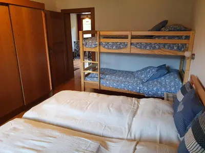 Ein Bett oder Betten in einem Zimmer der Unterkunft Chalet Stuhlfelden