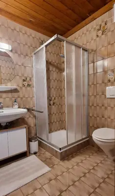Ein Badezimmer in der Unterkunft Chalet Stuhlfelden