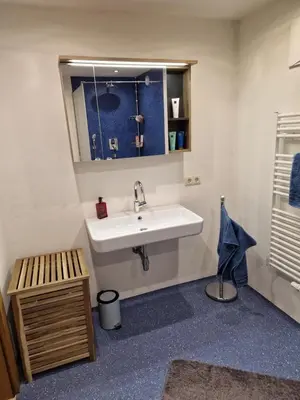 Ein Badezimmer in der Unterkunft Appartement Sarah