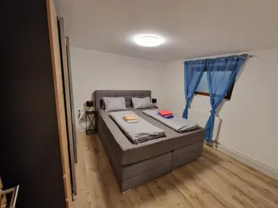 Ein Bett oder Betten in einem Zimmer der Unterkunft Appartement Sarah