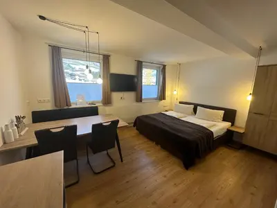 Ein Bett oder Betten in einem Zimmer der Unterkunft Willi‘s Studio