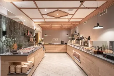Küche/Küchenzeile in der Unterkunft Alpenhotel Tirolerhof Gerlos
