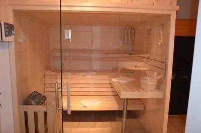 Ein Badezimmer in der Unterkunft Gästehaus Garber