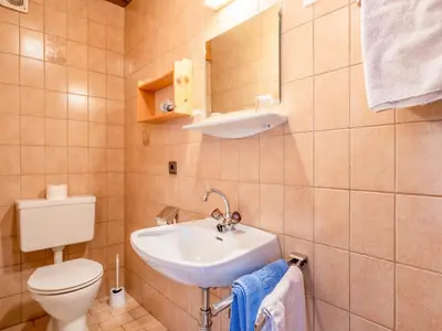 Ein Badezimmer in der Unterkunft Ronacher