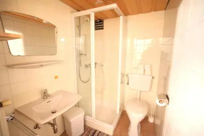 Ein Badezimmer in der Unterkunft Ferienwohnung Königsleiten 37 - Top 2