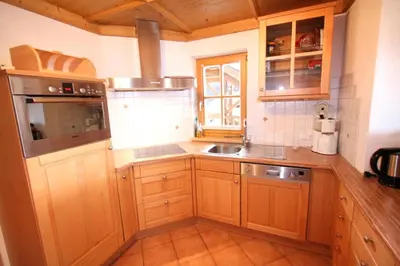 Küche/Küchenzeile in der Unterkunft Ferienwohnung Königsleiten 37 - Top 2