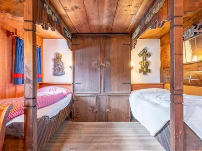 Ein Bett oder Betten in einem Zimmer der Unterkunft Kupferhäusl