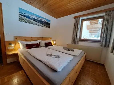 Ein Bett oder Betten in einem Zimmer der Unterkunft Apartment Waldruhe by Interhome