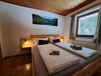 Ein Bett oder Betten in einem Zimmer der Unterkunft Apartment Wiesenduft by Interhome