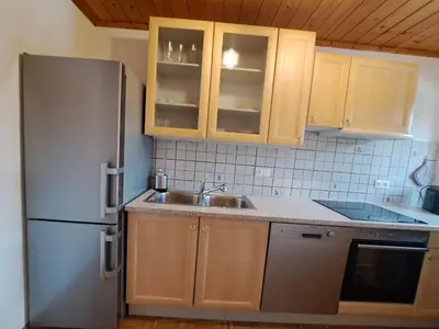 Küche/Küchenzeile in der Unterkunft Apartment Wiesenduft by Interhome