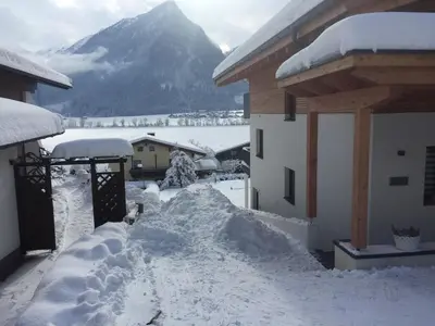 Appartement Germann im Winter
