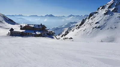 Haus Harmonie im Winter