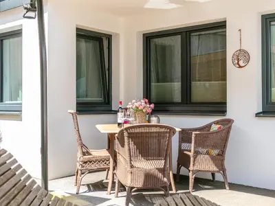 Ein Balkon oder eine Terrasse in der Unterkunft Ralser