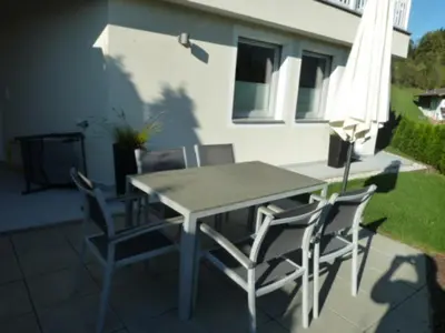 Ein Patio oder anderer Außenbereich in der Unterkunft Haus Widauer