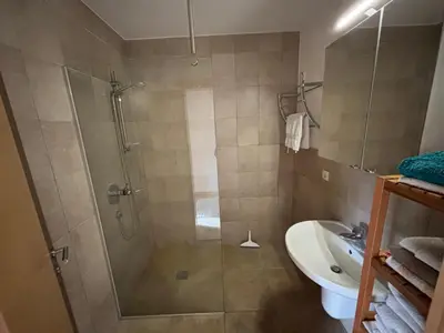 Ein Badezimmer in der Unterkunft Haus Widauer