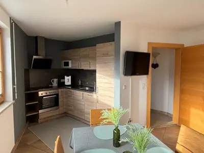 Küche/Küchenzeile in der Unterkunft Haus Widauer