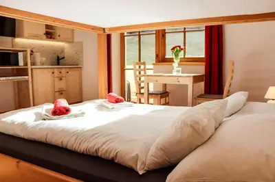 Ein Bett oder Betten in einem Zimmer der Unterkunft Apartment Vordermitterast