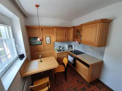 Küche/Küchenzeile in der Unterkunft Apartment Gertrude