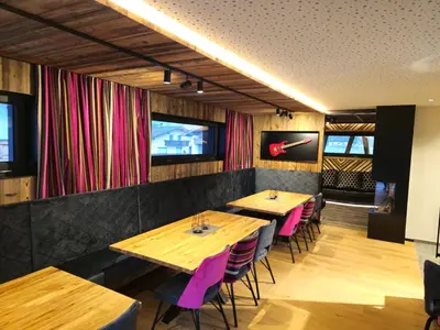 Ein Sitzbereich in der Unterkunft rocking home