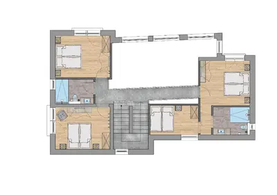 Grundriss der Unterkunft Chalet Isabella