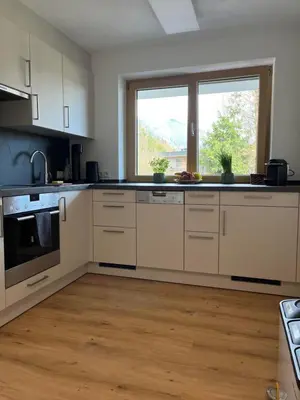 Küche/Küchenzeile in der Unterkunft Apartment Bergblick