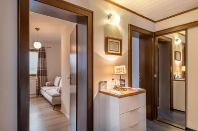 Ein Bett oder Betten in einem Zimmer der Unterkunft Haus Kexel